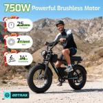 Gotrax R7 Electric Bike - 750W, 25mph, 45-Mile Range