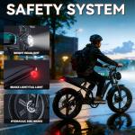 Misodo 1800W Electric Bike, 30MPH, All-Terrain