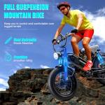 1000W Electric Mountain Bike with Fat Tires
