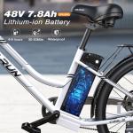 VARUN 500W Electric Bike with Removable Battery