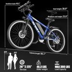 ASKGO 1500W Electric Mountain Bike for Adults