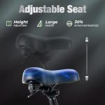 Flydone 48V 1000W Electric Bike with Cargo Rack