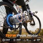 VARUN 750W Folding Electric Bike for Adults