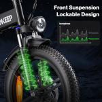 GOKEEP 1000W Foldable Electric Bike for Adults