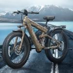 Puckipuppy 1350W Electric Mountain Bike with Suspension