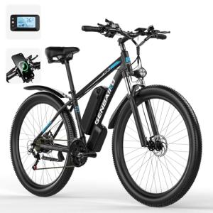 GENBAIKO 1500W Electric Mountain Bike, 29", 80 Miles