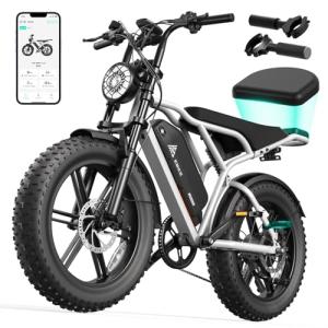 1500W TST Fat Tire Electric Bike for All-Terrain