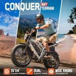 1500W TST Fat Tire Electric Bike for All-Terrain