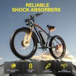 5000W Dual Motor Fat Tire Electric Bike