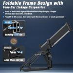 Wallke 2800W Dual Motor Folding E-Bike with Trailer