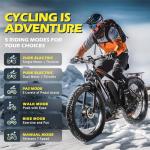 5000W Dual Motor Fat Tire Electric Bike