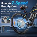 RPINT E26 Electric Mountain Bike with 750W Motor