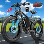 8000W Peak Dual Motor Fast Electric Bike