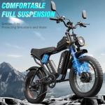 Q20 Electric Bike - 2000W All-Terrain Adventure