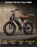 Flydone 1500W Electric Bike for Adults and Teens
