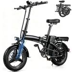 550W Folding Electric Bike for Adults and Teens