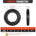 10x2 Tire and Tube Set for E-Scooters