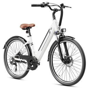 Jasion 26" Electric Bike for Adults, 750W Motor