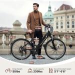 Jasion 26" Electric Bike with 750W Motor