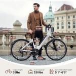 Jasion 26" Electric Bike for Adults, 750W Motor