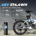 VARUN 750W Folding Electric Bike - 40 Miles