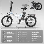 VARUN 750W Folding Electric Bike - 40 Miles