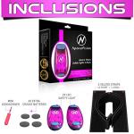 Apace Vision LED Safety Light Set - Pink