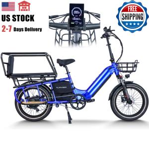 750W Electric Cargo Bike with Shimano 7-Speed