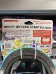 Wipeout Dry Erase Kids Helmet - Teal Blue