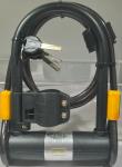 Heavy Duty U-Lock with 4ft Cable
