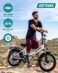 Gotrax R2 Folding Electric Bike with LCD Display
