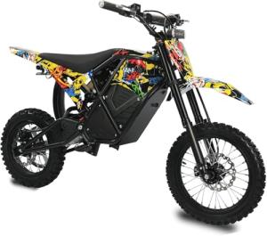 RM7 Electric Dirt Bike, 2200W, 37 MPH Speed