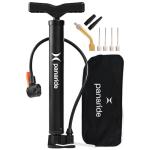 Dual-Action Bike Floor Pump for Quick Inflation
