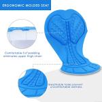 Ohuhu Men’s 3D Padded Cycling Bike Shorts