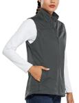 Baleaf Women's Lightweight Windproof Softshell Vest
