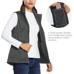 Baleaf Women's Lightweight Windproof Softshell Vest