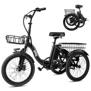 Qlife Triker Folding Electric Bike with 750W Motor