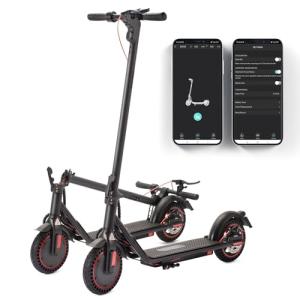 450W Electric Scooter with 19mph Speed and Solid Tires