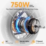 HiKeep 16" Foldable Fat Tire Electric Bike