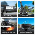 HiKeep 16" Foldable Fat Tire Electric Bike