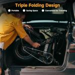 HiKeep 16" Foldable Fat Tire Electric Bike