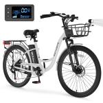 MOPHOTO 24" Electric Adult Cargo Bike 700W