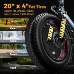 Heybike Explore 750W Electric Bike with Fat Tires