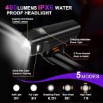 3-in-1 Bike Light Set Black