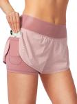 Women's 2-in-1 High Waisted Running Shorts