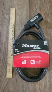 Master Lock 8364DCC 5 ft. Cable Bike Lock
