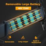 Jasion X-Hunter 1400W Electric Bike for Adults