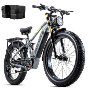 2000W Dual Motor Electric Bike with Removable Battery