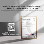 TotGuard 350W Electric Mountain Bike for Adults