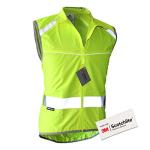 Salzmann Scotchlite Cycling Vest in Lemon Tree